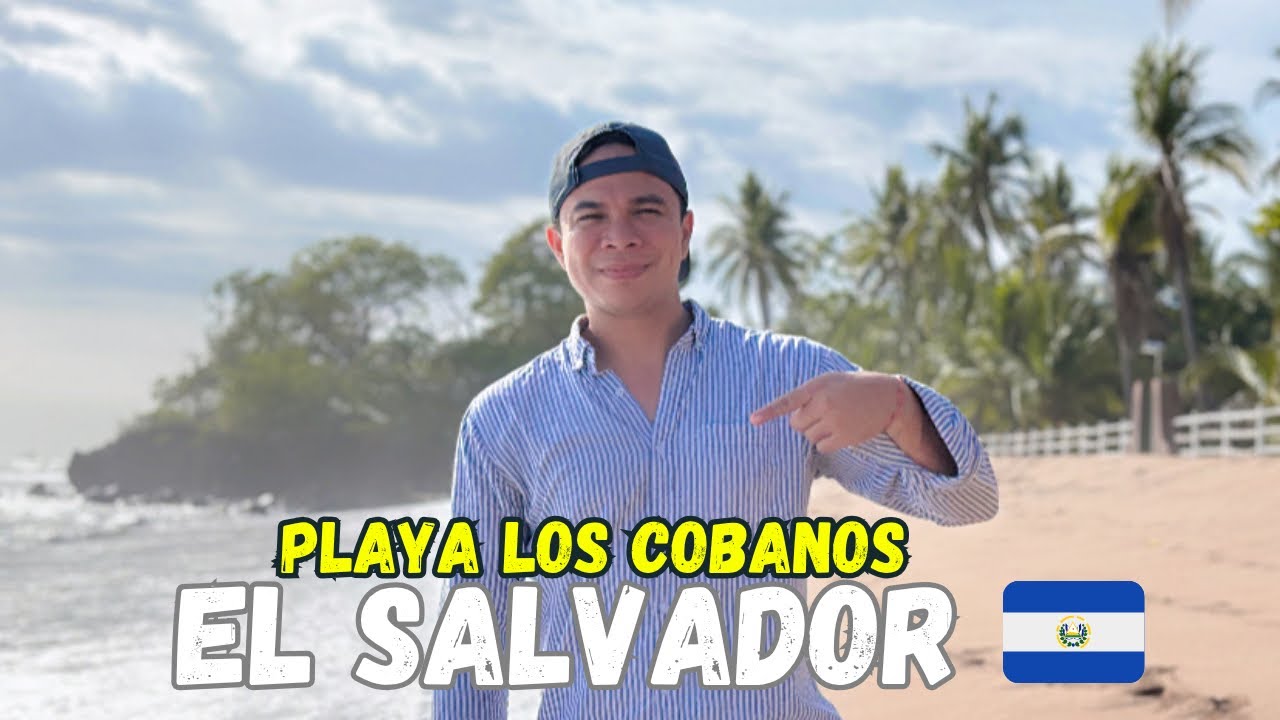 ¿Existe una PLAYA de ARENA DORADA en El Salvador? 😱🏝️| PLAYA LOS COBANOS sv