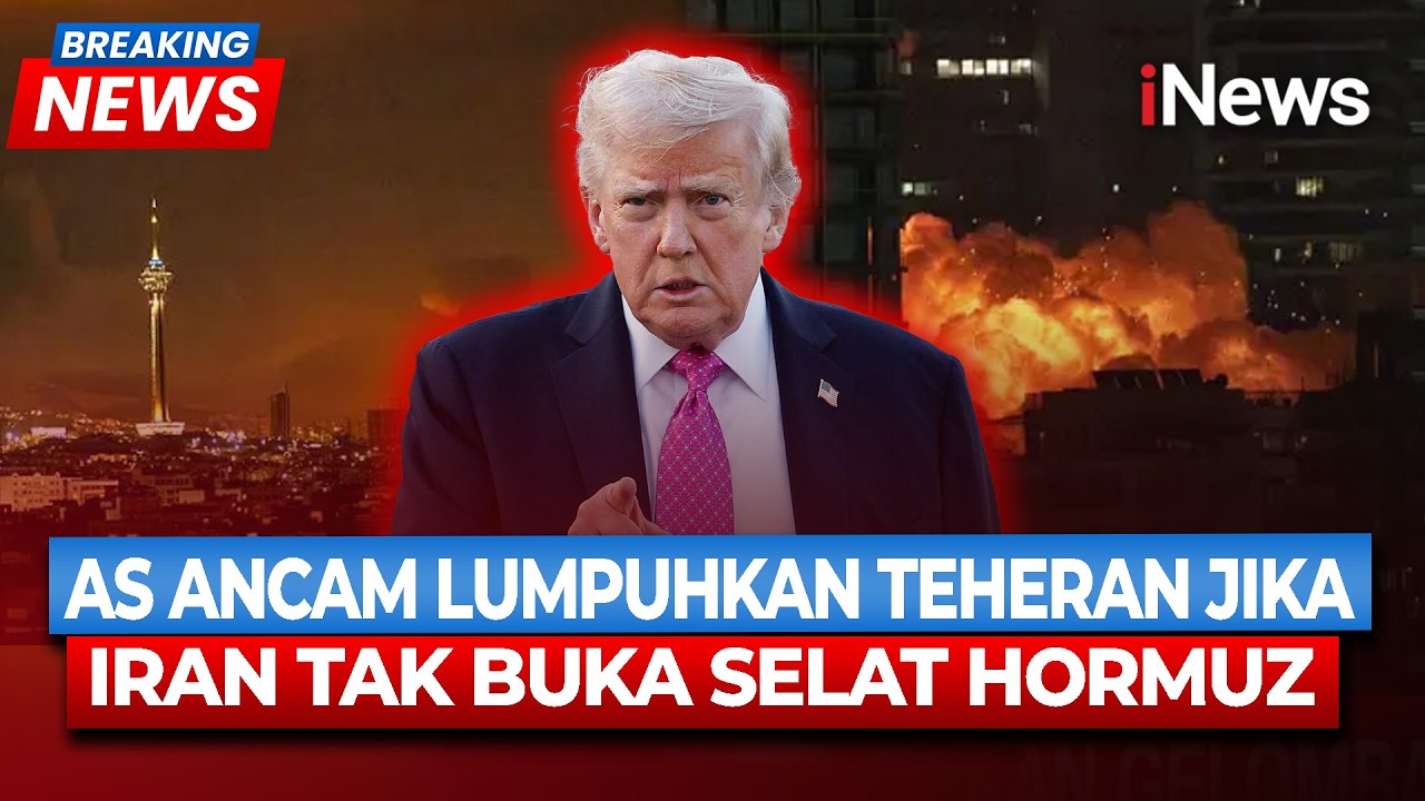 BREAKING NEWS! AS Ultimatum Iran Buka Selat Hormuz, Ancam Lumpuhkan Listrik Teheran