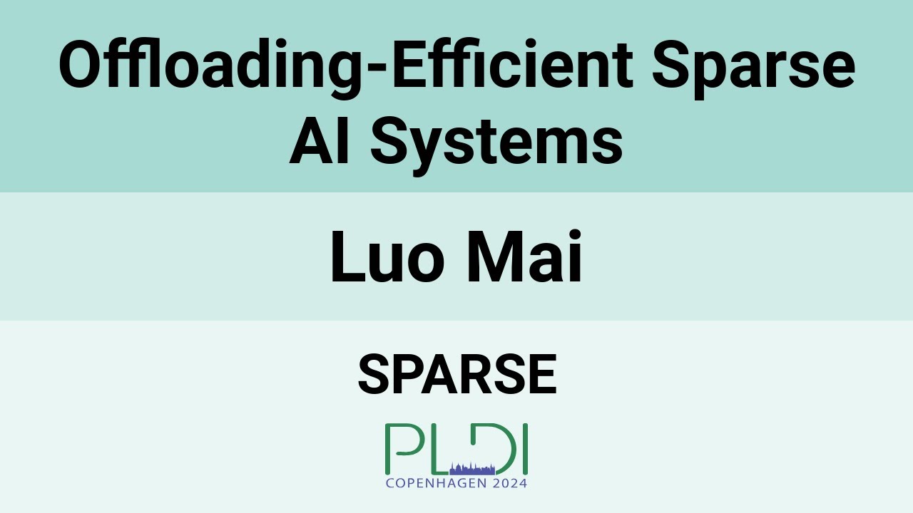 [SPARSE24] Offloading-Efficient Sparse AI Systems