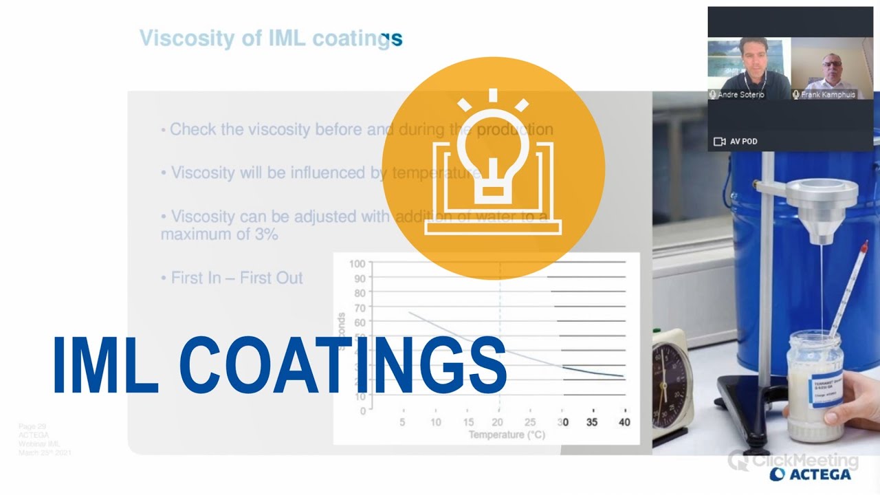 ACTEGA WebSeminar - Technical aspects about IML coatings