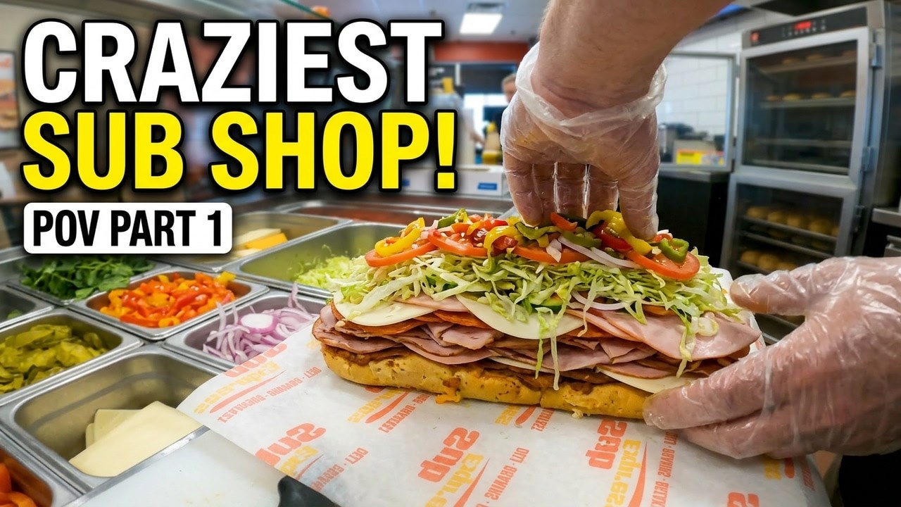 Inside Saskatchewan's Craziest Sub Shop - POV Part 1