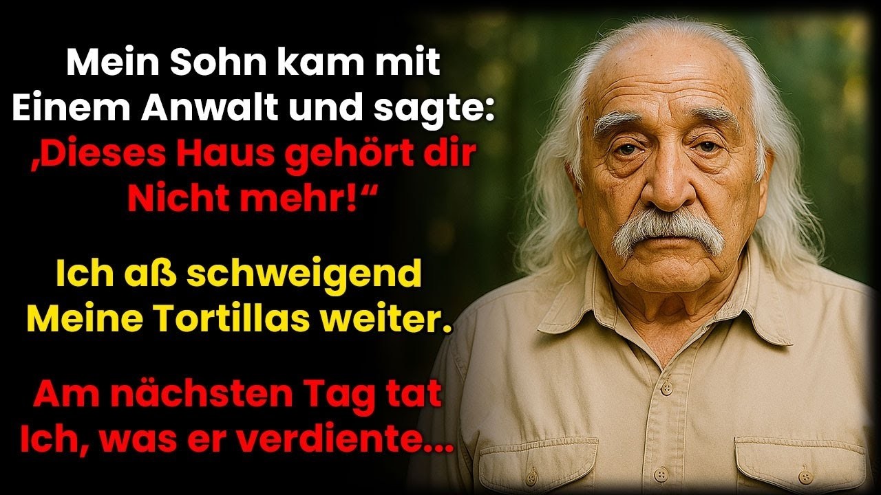 Mein Sohn sagte „Wir haben das Haus verkauft, du musst ausziehen “ Er kam mit Anwalt– ich rannte