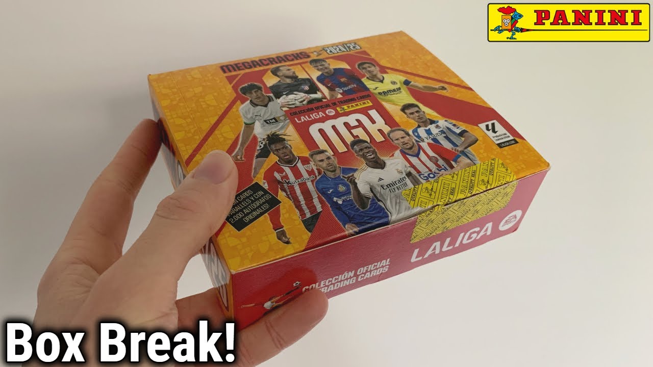 ПОЛНЫЙ БОКС-БРЕЙК! - Открытие пакета Panini La Liga Megacracks (MGK) 2024/25 ⚽️