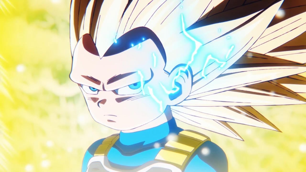 Vegeta SSJ3 - Transformation 4k 60FPS || Dragon Ball Daima
