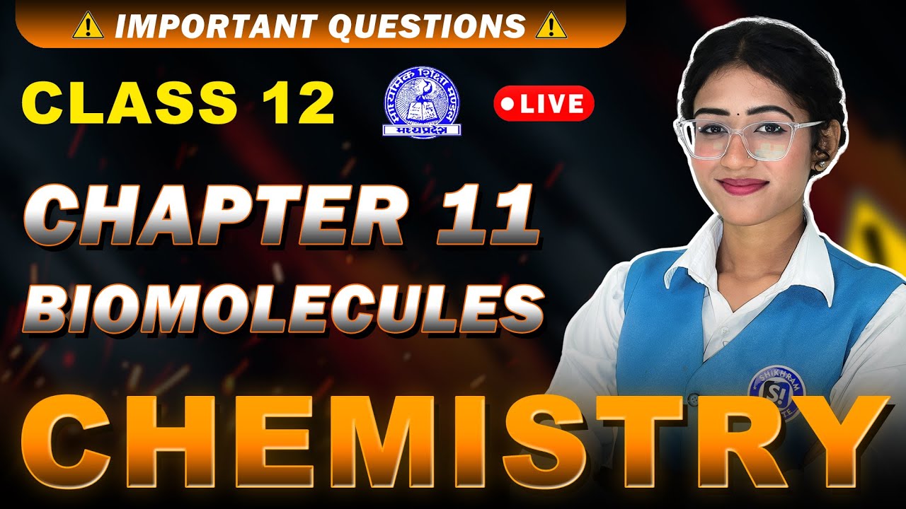 IMP Questions : Biomolecules🔥Class 12 Chemistry ⚗️ | Himanshi Mam