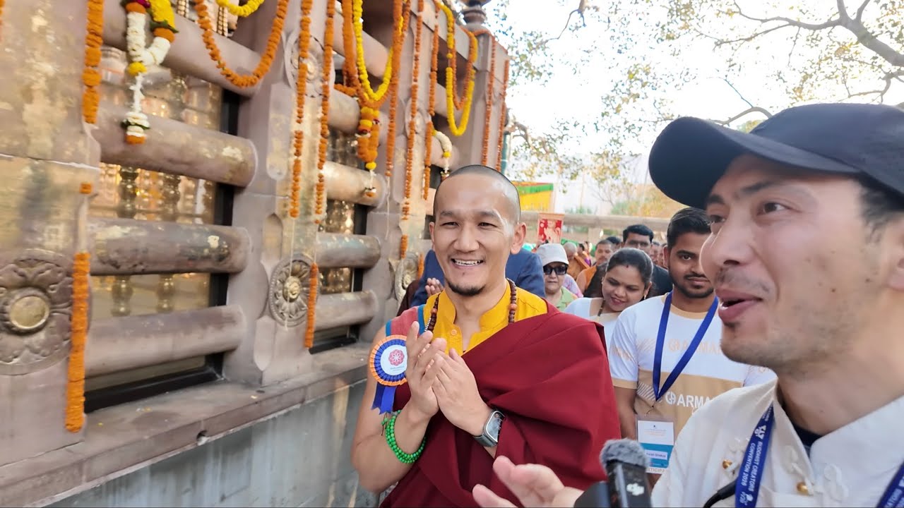 With His Eminence the 8th Chokyong Palga Rinpoche of Ladakh.