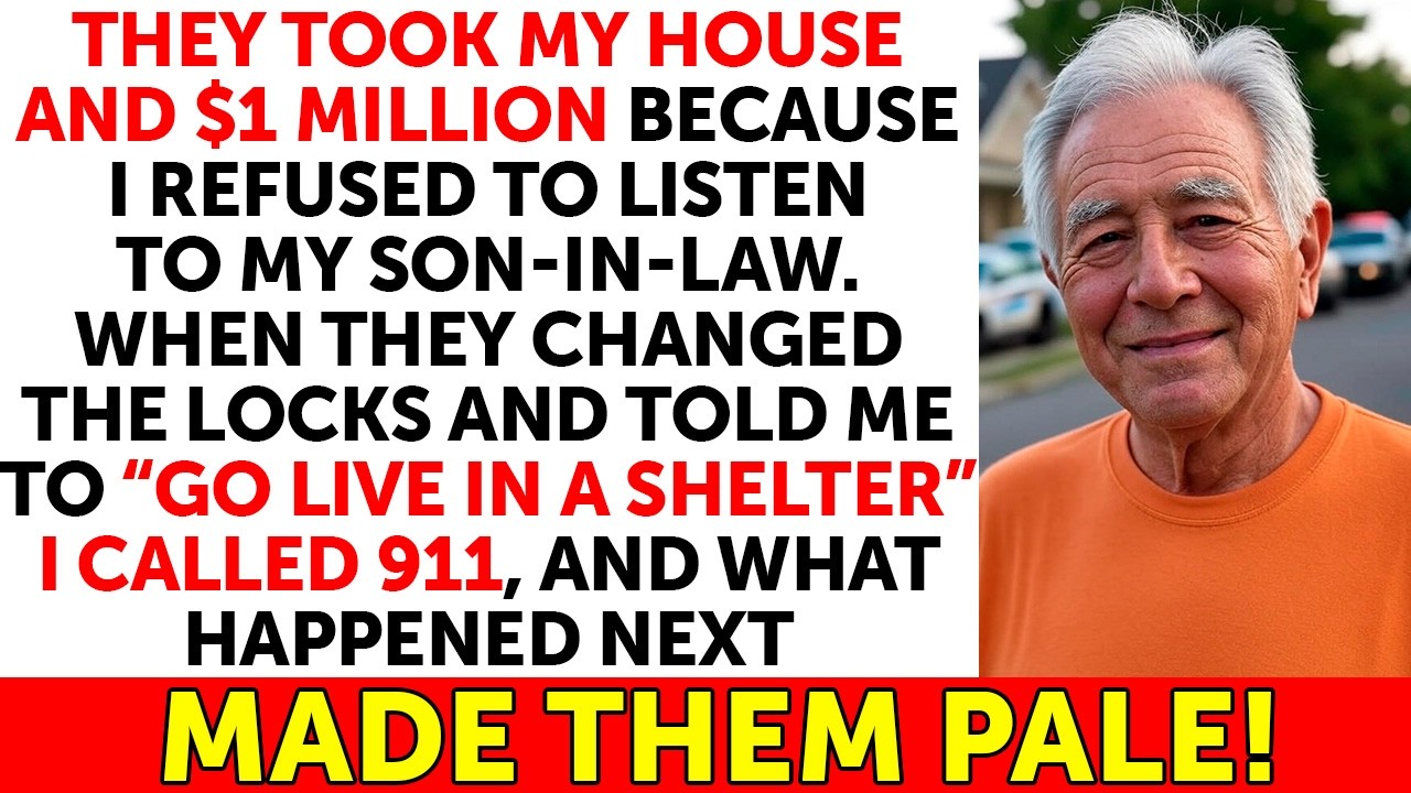My Daughter Kicked Me Out And Took $1M Because I Refused To Obey Her Husband. I Called The Police.