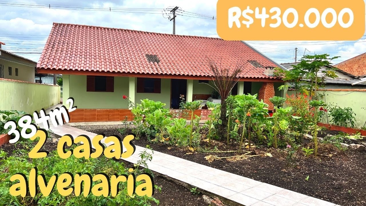 2 CASAS NO LOTE | EXCELENTE LOCALIZAÇÃO | BAIRRO SÃO MARCOS EM SÃO JOSÉ DOS PINHAIS-PR