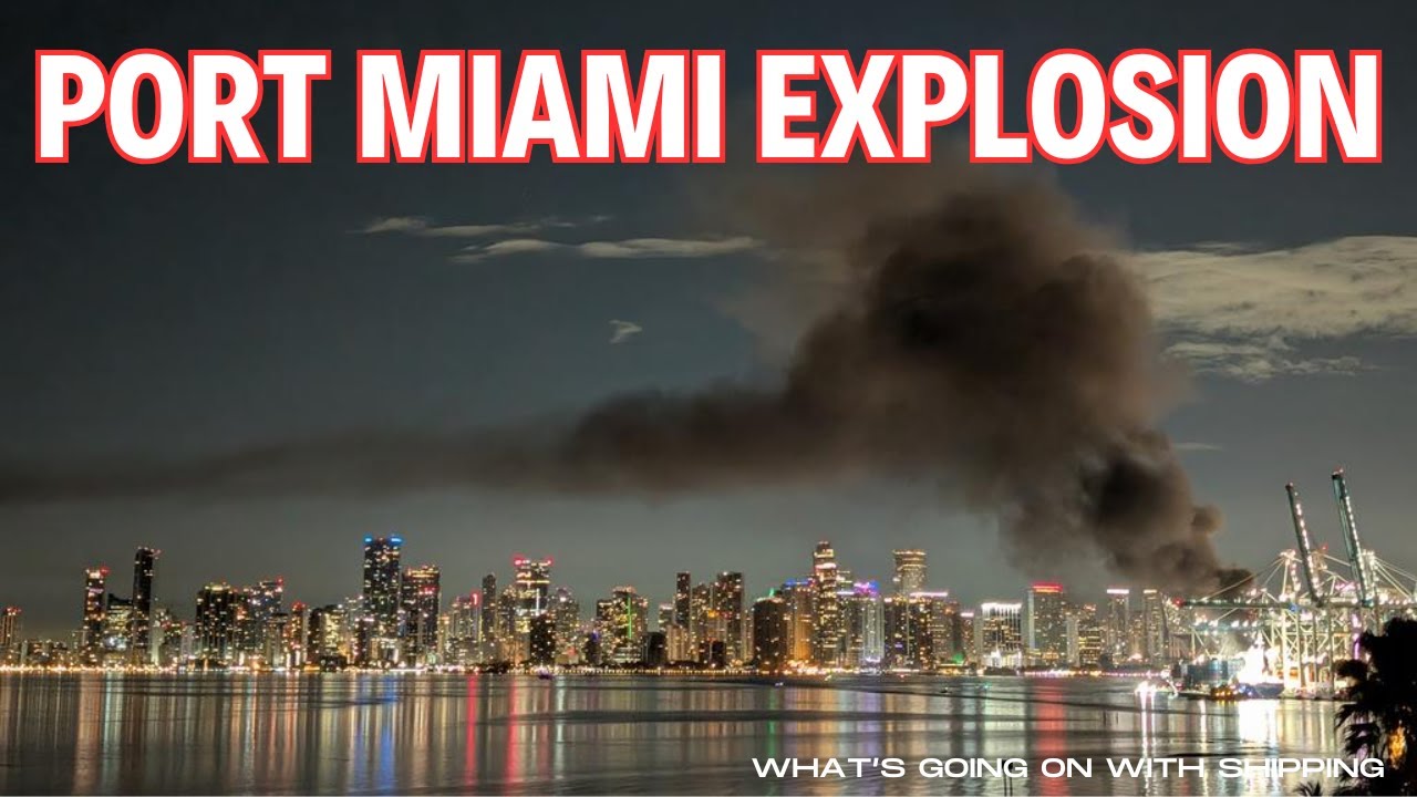 Container with Electrical Vehicles Explodes in the Port of Miami | StacheD Training