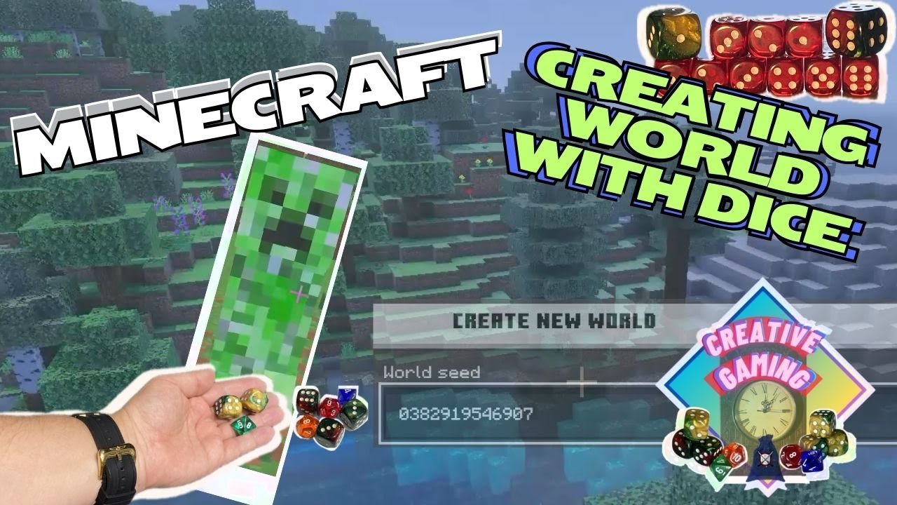 Minecraft world creation by dice (part 1) - Creative Gaming