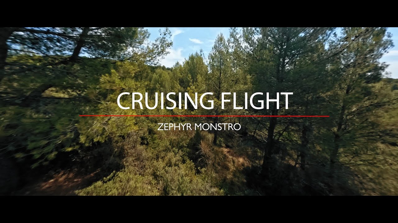 Cinematic cruising flight into scrubland of south of France with the Zephyr Monstro and the Hero9