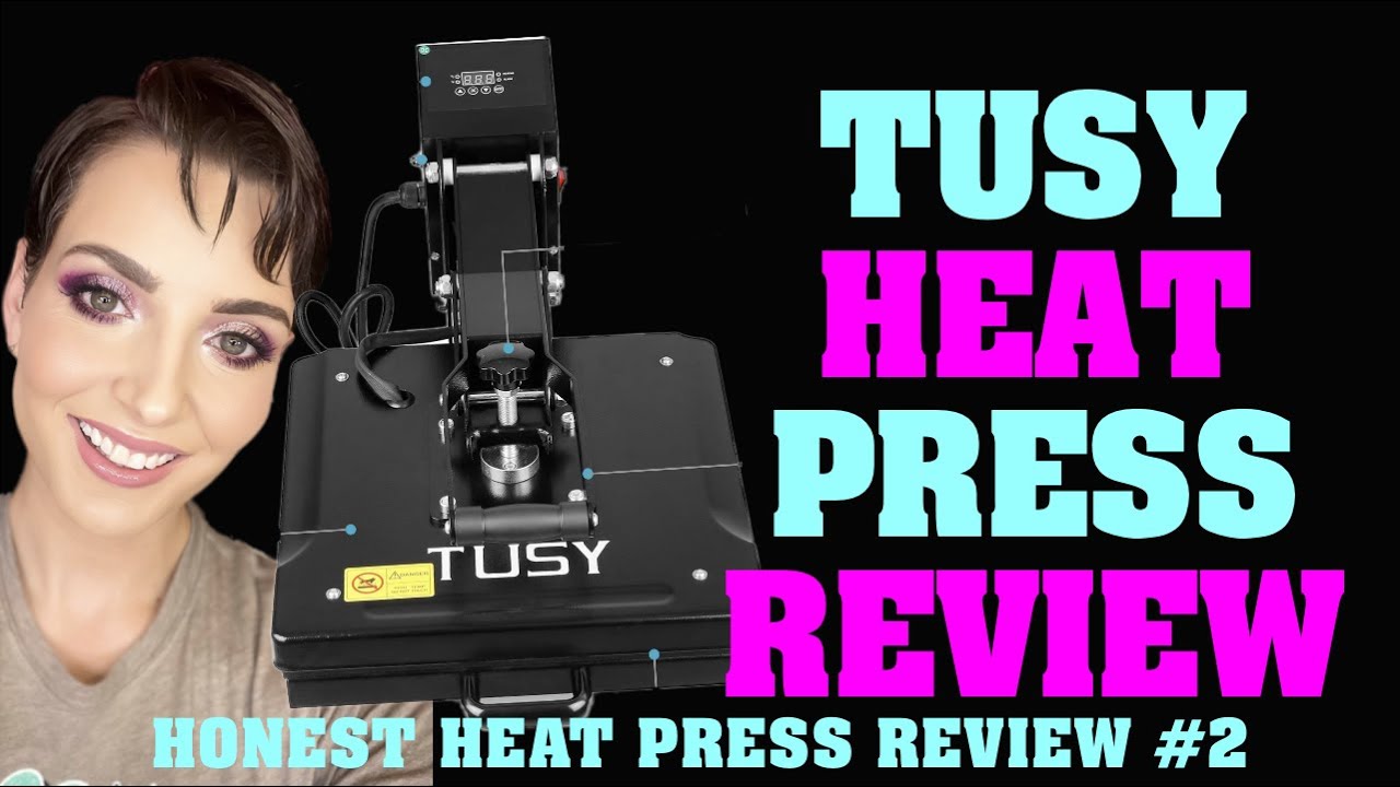 Honest Heat Press Review and Demo: TUSY 15x15 from Amazon 3 Years Later