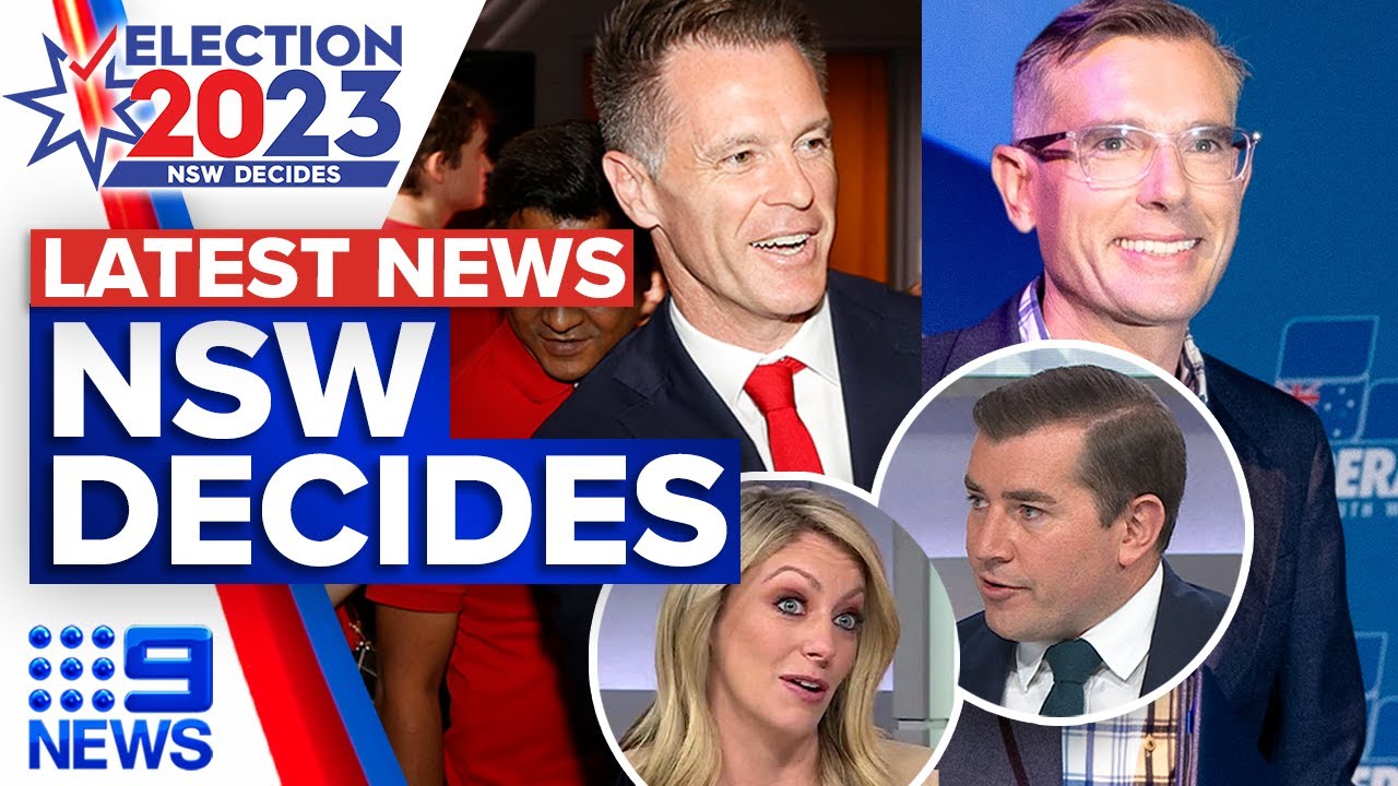 Key seats and paths to victory for Perrottet and Minns | NSW Election 2023 | 9 News Australia