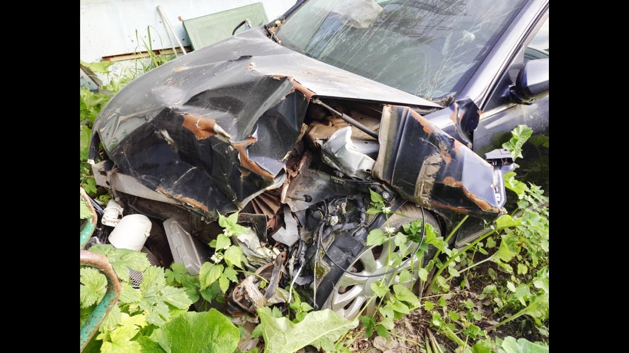 8 лет битым гнил на стоянке Восстановил мертвый Nissan Teana Body Repair