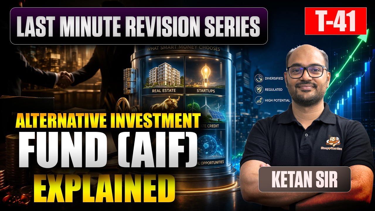 Alternative Investment Funds Explained | AIF Categories 1 2 3 Full Concept | Economy UPSC
