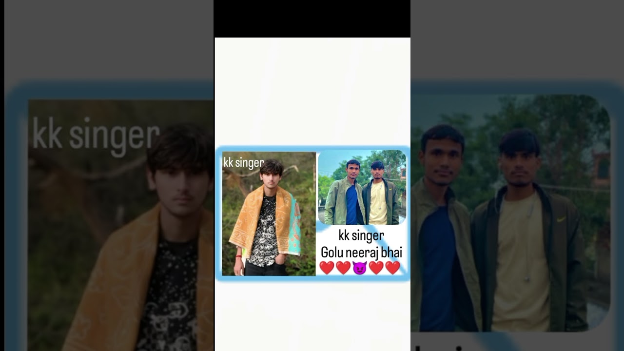 Golu Neeraj Bhai ❤️😚🌟#kksinger #song#viralmusic #trending 