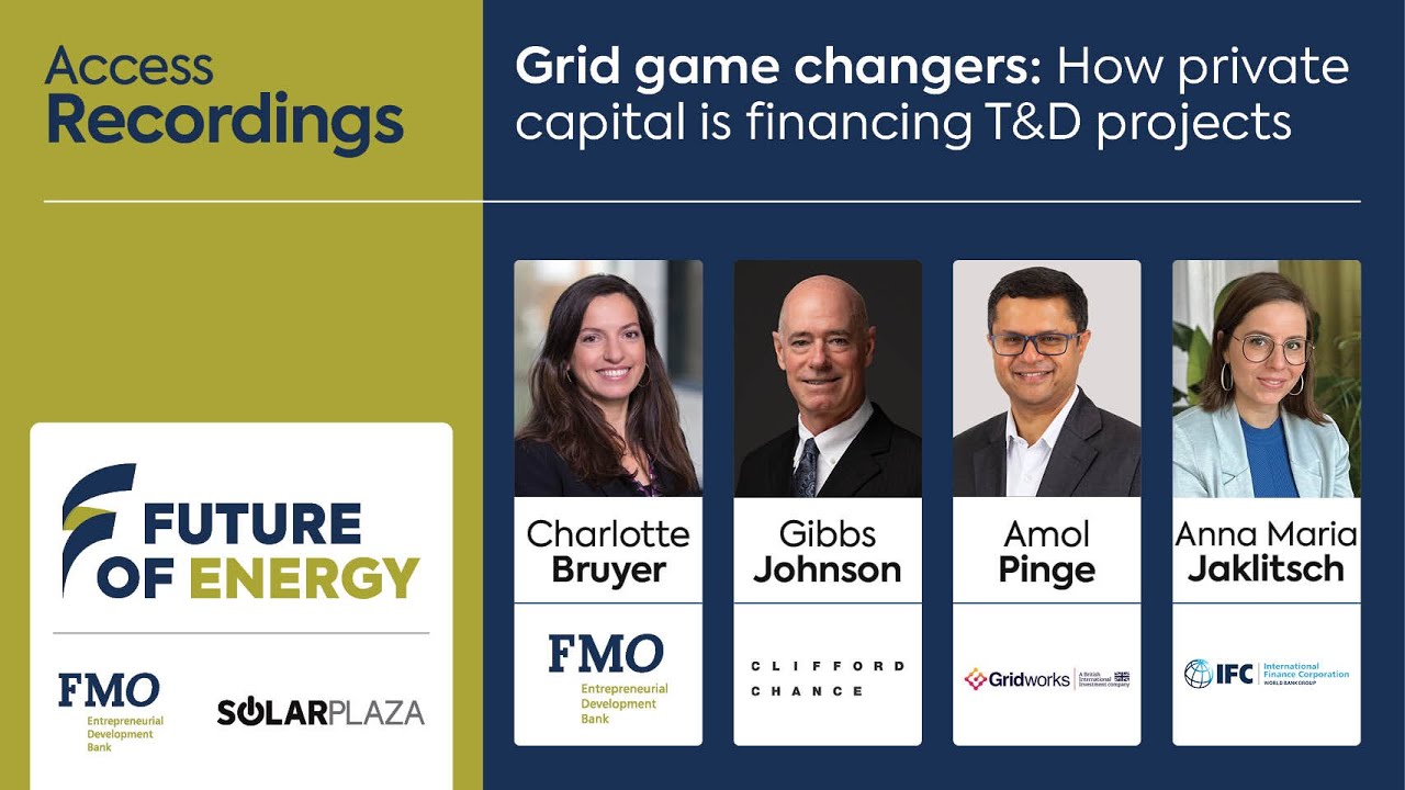 Solarplaza Webinar | Grid game changers: How private capital is financing T&D projects