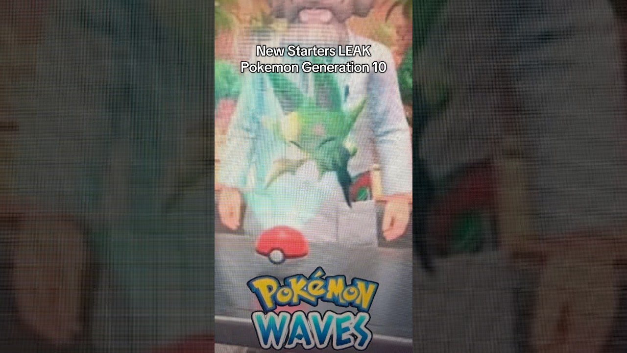 Generation 10 Starters LEAKED For Pokemon Wind and Waves 