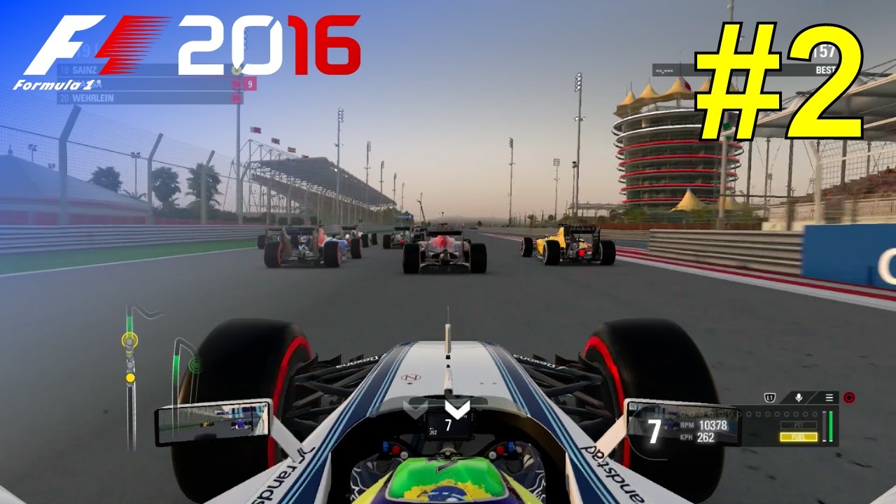 F1 2016 - Let's Make Massa World Champion #2 - 100% Race 'Bahrain'