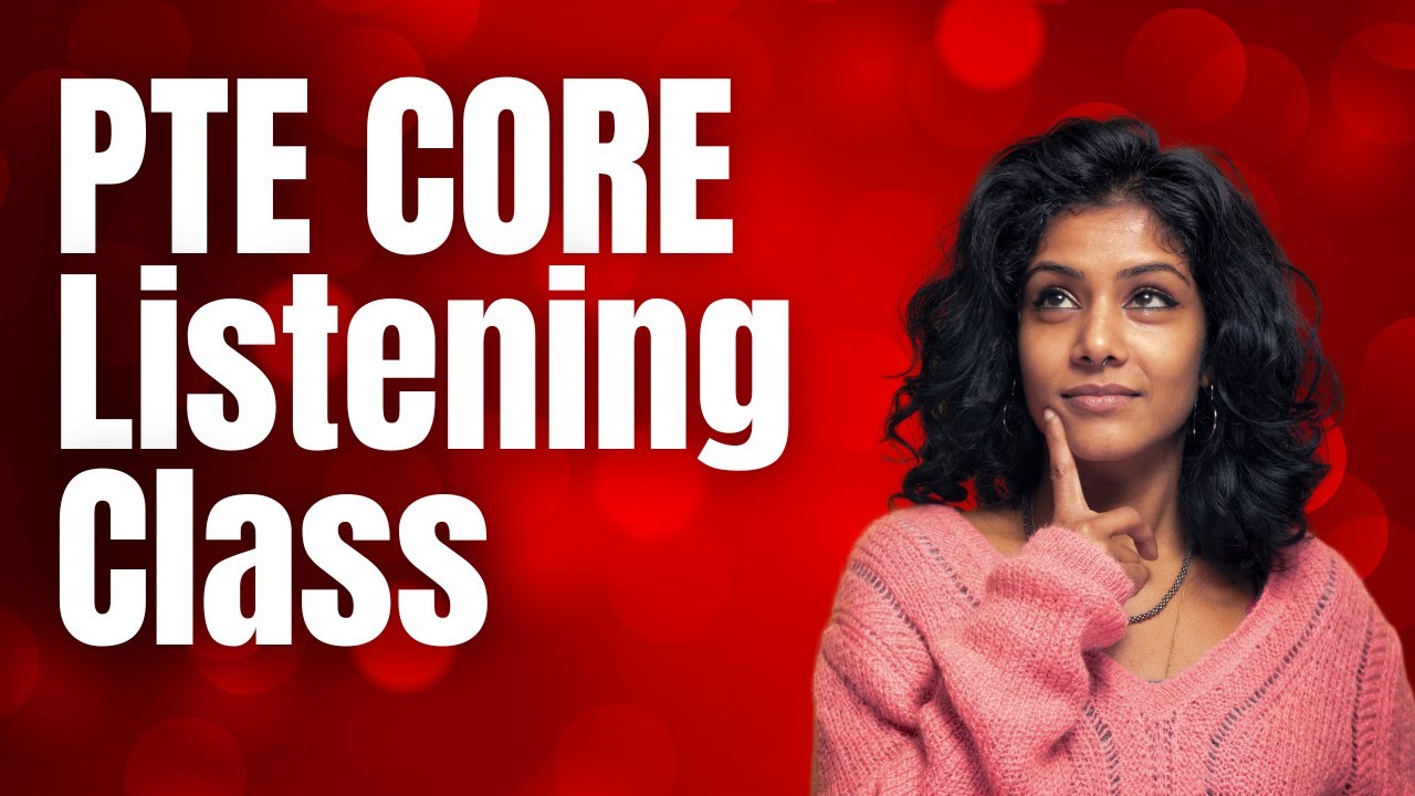 PTE Core: Listening Double Trouble Masterclass