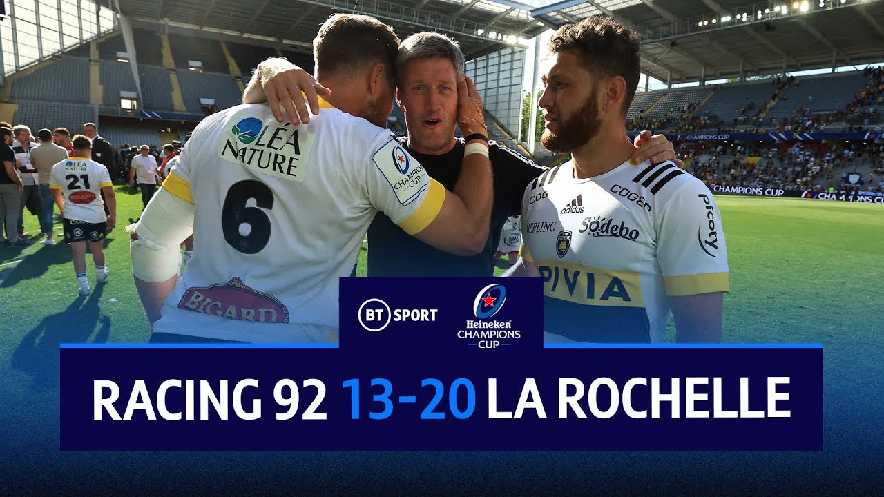 Racing 92 vs La Rochelle (13-20) | O'Gara's Side Set Up Leinster Clash | Champions Cup Highlights