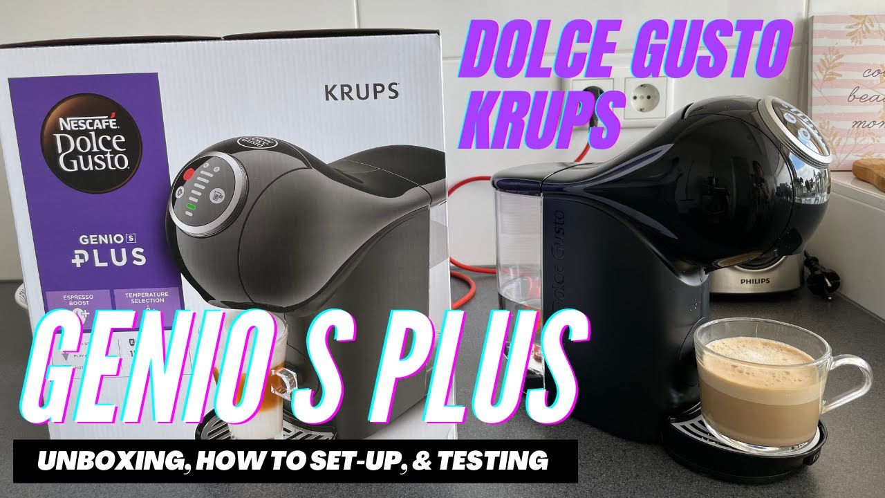 Dolce Gusto KRUPS GENIO S PLUS DELONGHI | UNBOXING, HOW TO SET-UP & TESTING #KP3408