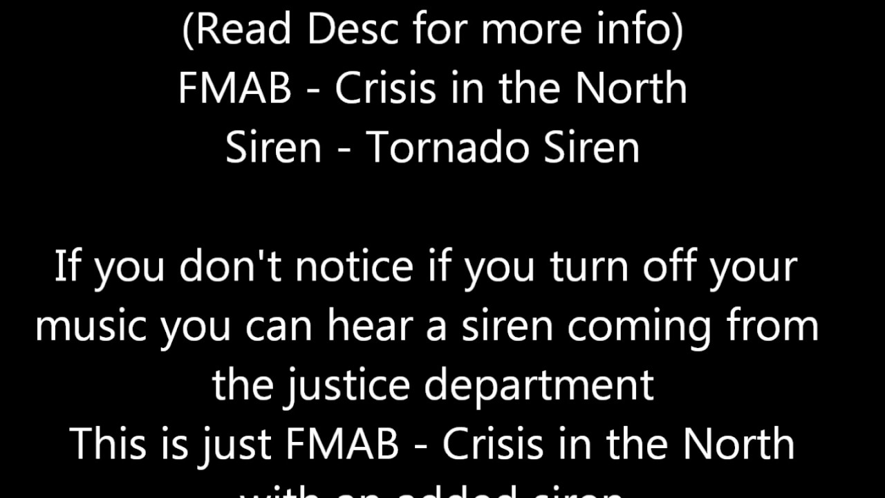 ATF Deep Six Bombing Music + Siren
