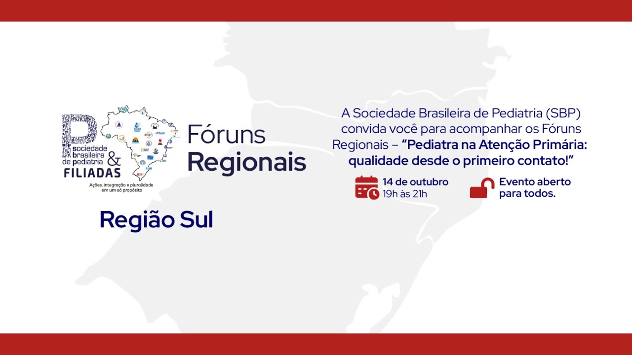 Fórum regional - 14/10/2025 - Região Sul