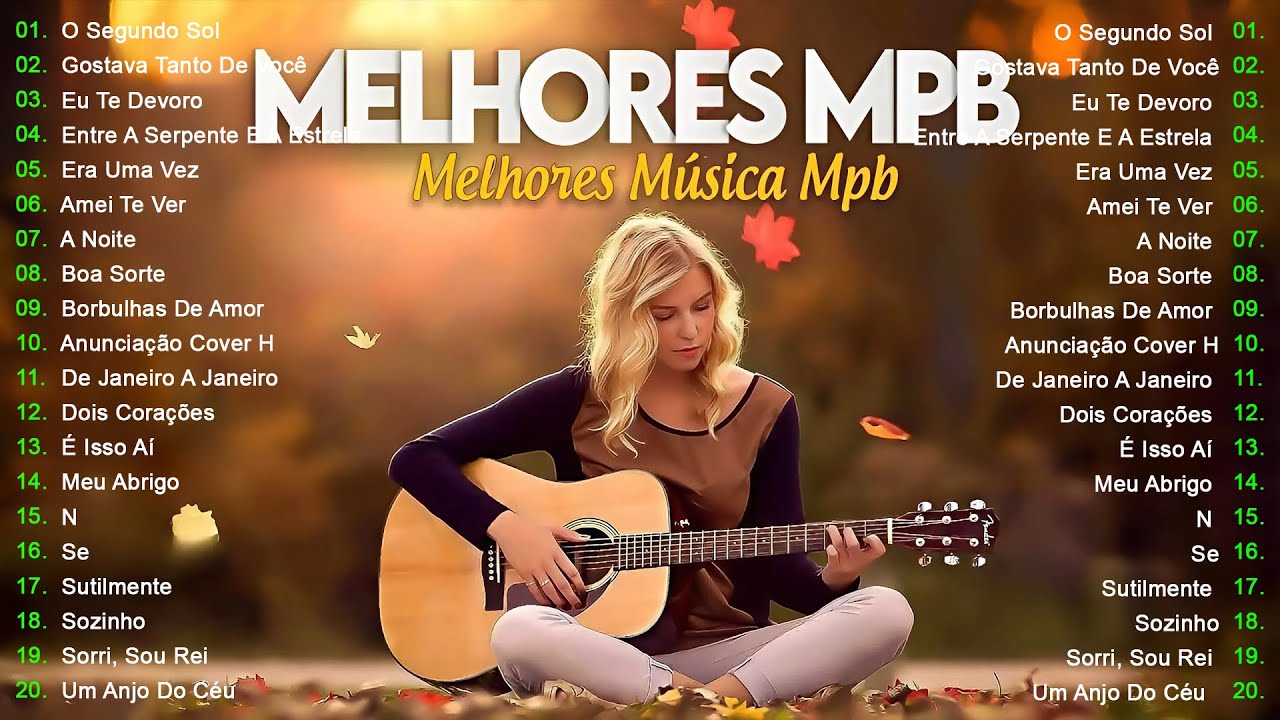 MPB Acústico Um Barzinho - Música Popular Brasileira (MPB) - Vanessa Da Mata, Gal Costa, Anavitória