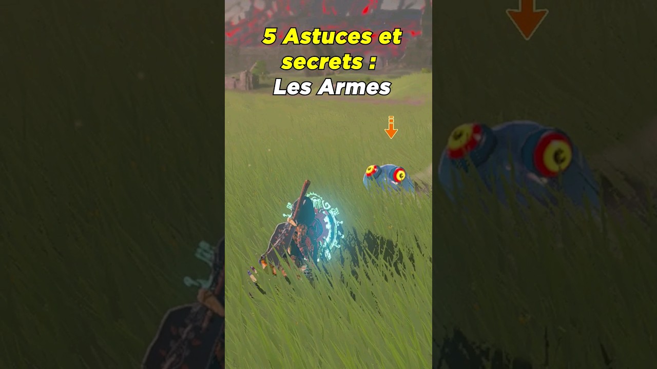 Zelda : 5 astuces avec les Armes (Tears of The Kingdom)