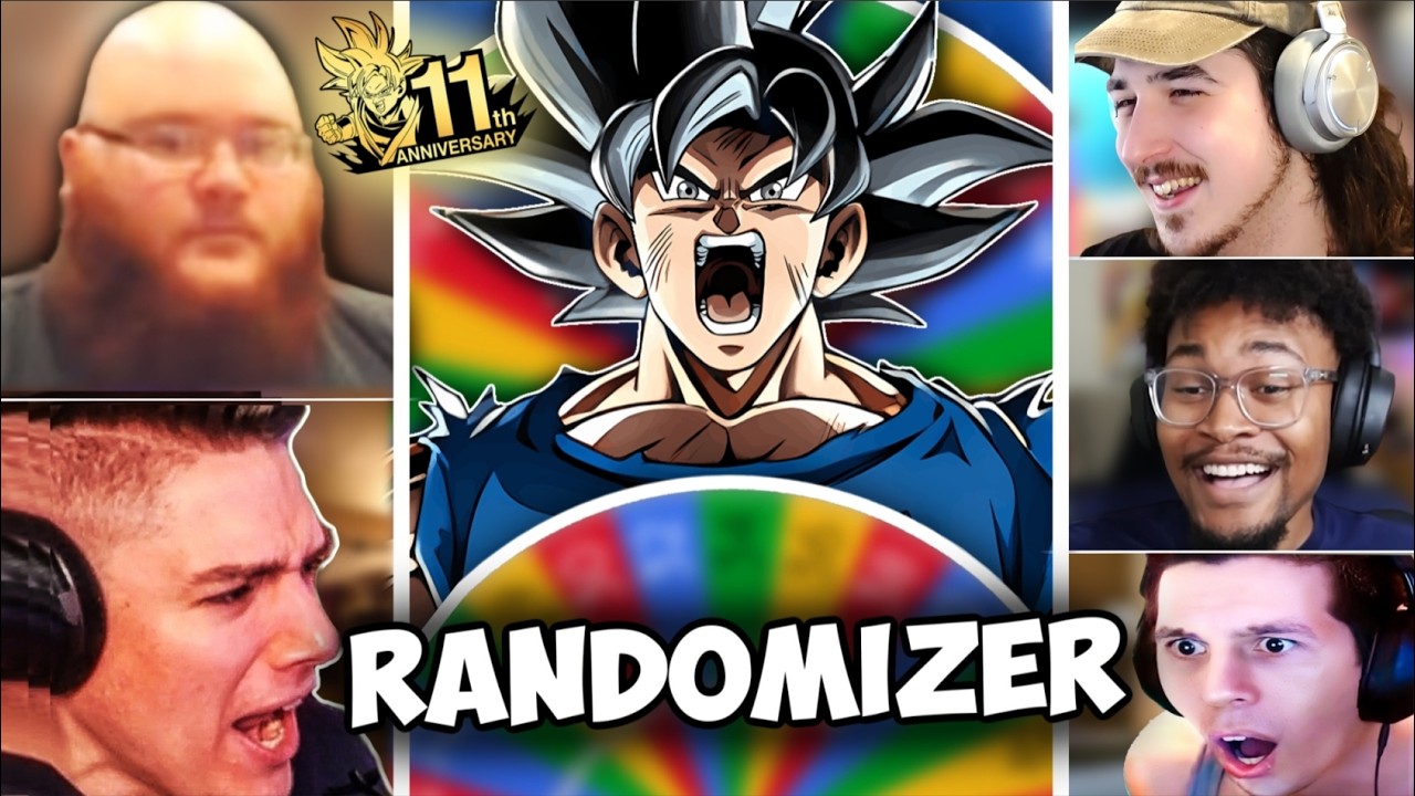 Dokkan 11th Anniversary 5 Way RANDOMIZER Battle vs Nanogenix DaTruthDT Slaybix Ironcane & DiddySauce