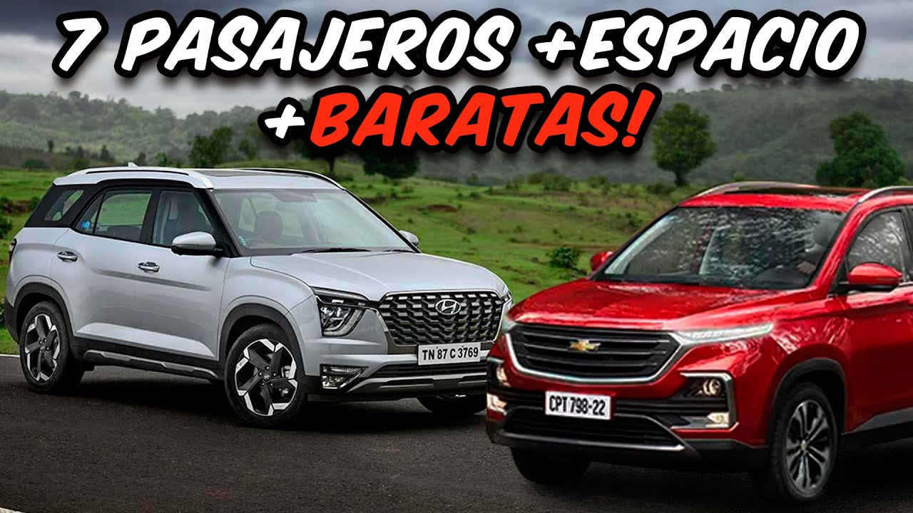 TOP: Las 7 SUV y Minivans de 7 plazas m&aacute;s baratas, modernas y seguras 2024