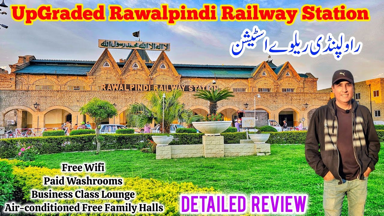 Hardcore Railfaning & Detailed Review of Model Railway station of Rawalpindi 