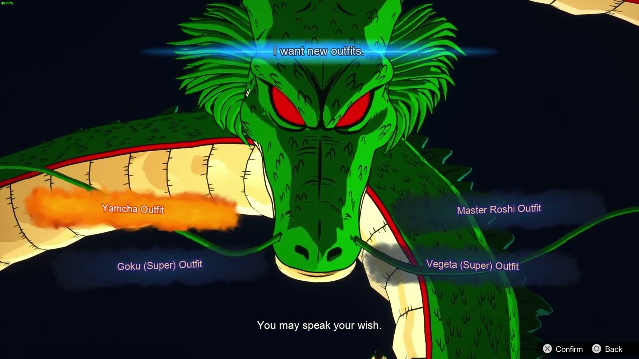 DRAGON BALL: Sparking! ZERO -  Summon Shenron