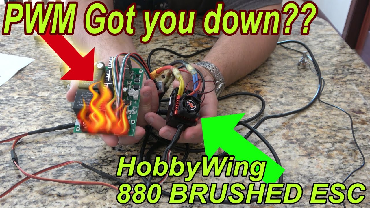 Trolling Motor Speed Control using a Brushed ESC  (PWM Alternative)