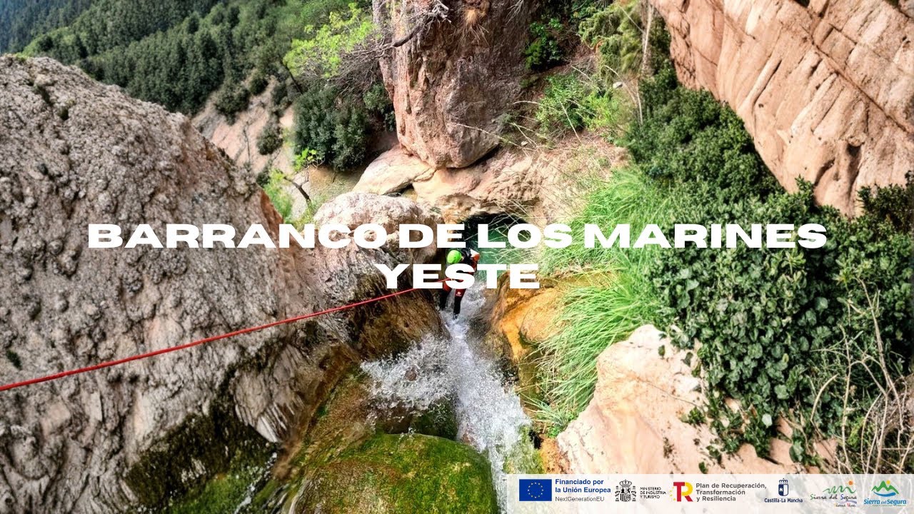 Barranco de Los Marines en Yeste 💦 | Descenso y Aventura en la Sierra del Segura
