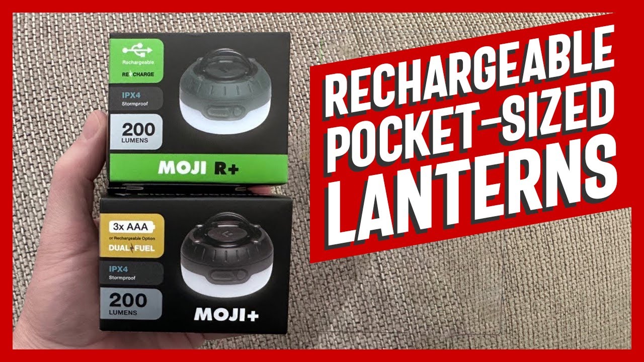 Black Diamond Moji+ and Moji R+ Lantern Review