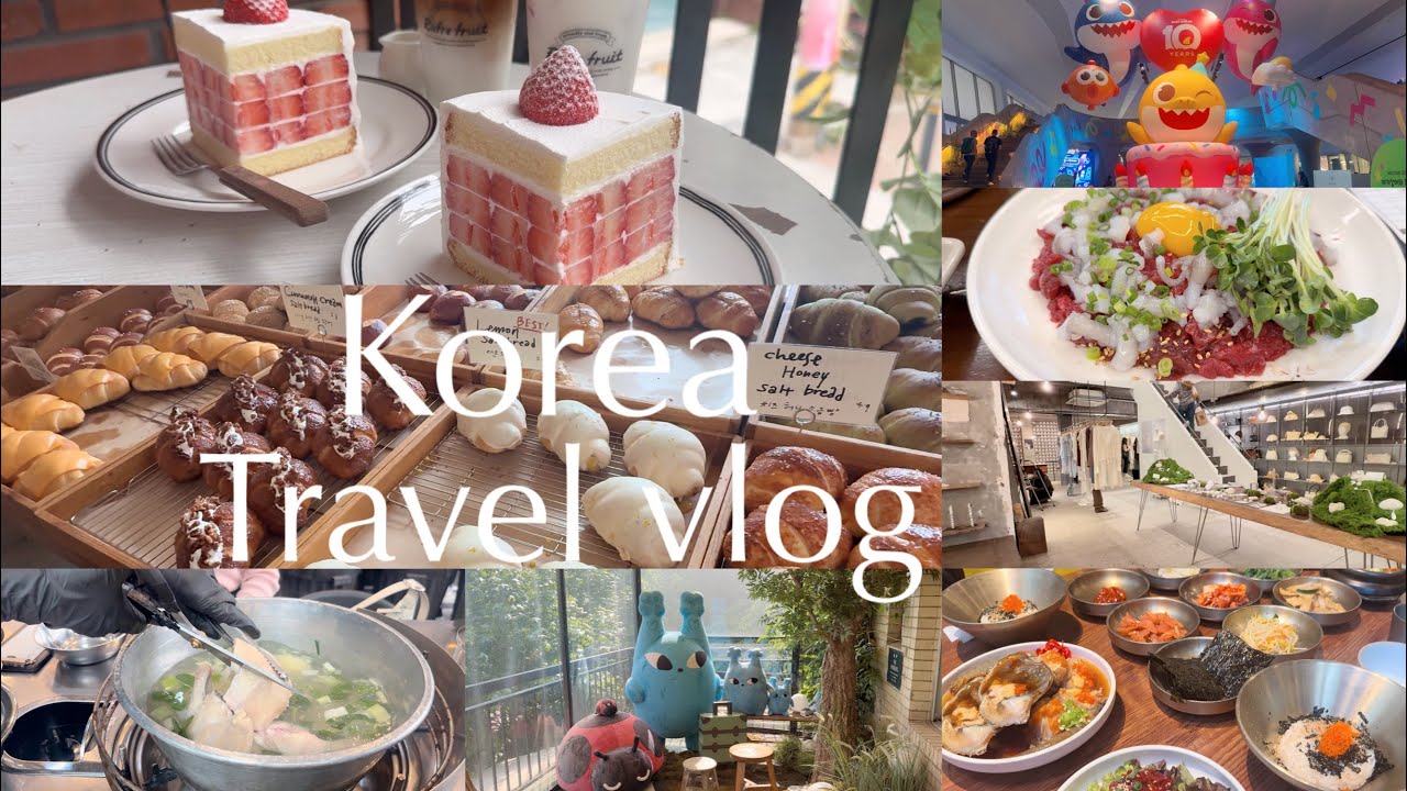 [ vlog ]韓国旅行🇰🇷とにかく人気店へ行く2泊3日！明洞/聖水/東大門/弘大/安国#vlog #韓国