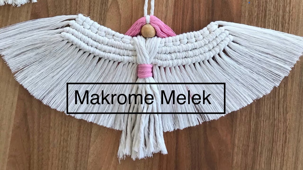 Makrome Melek Yapımı /Macrame Angel