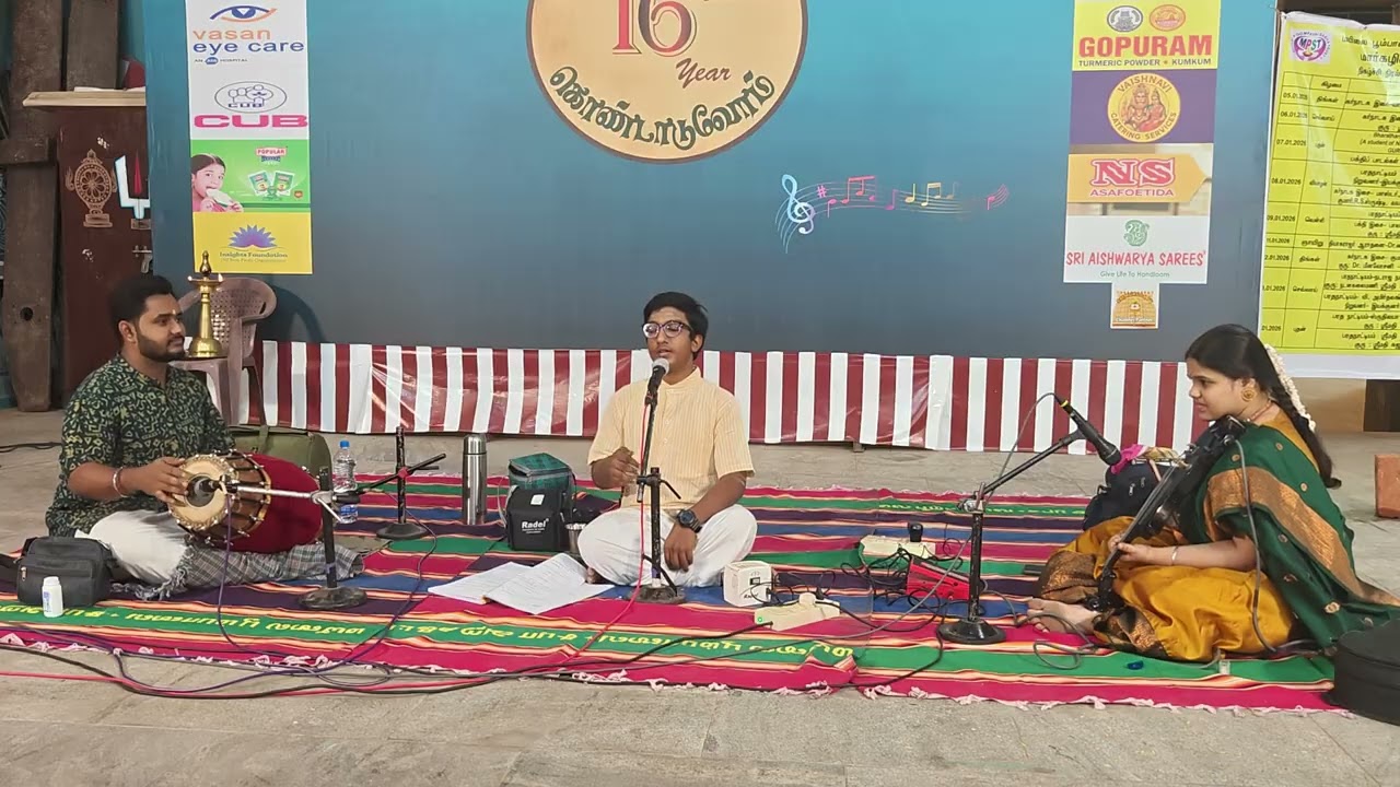 Gopika Manoharam | 1st Kutchery | Kesava Perumal Temple | Vijayakrishnan R | R S Shrishti | Aniruddh