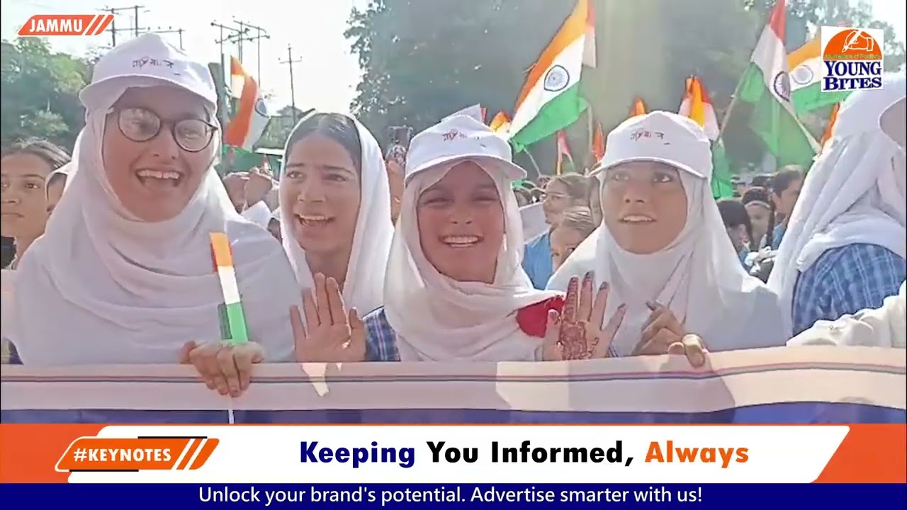 Unity March on India’s Iron man Sardar Vallabhai Patel birth anniversary in Jammu