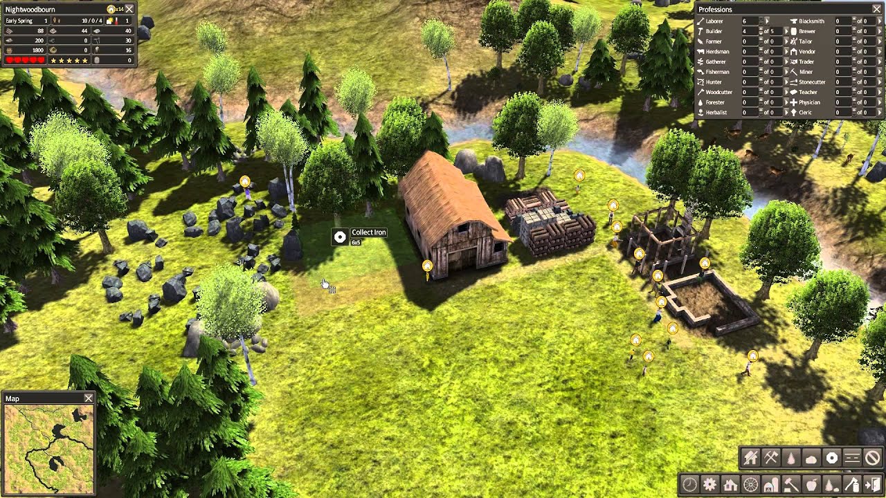 Let's Play Banished #001 ■ Siedeln mit Stil [GER]