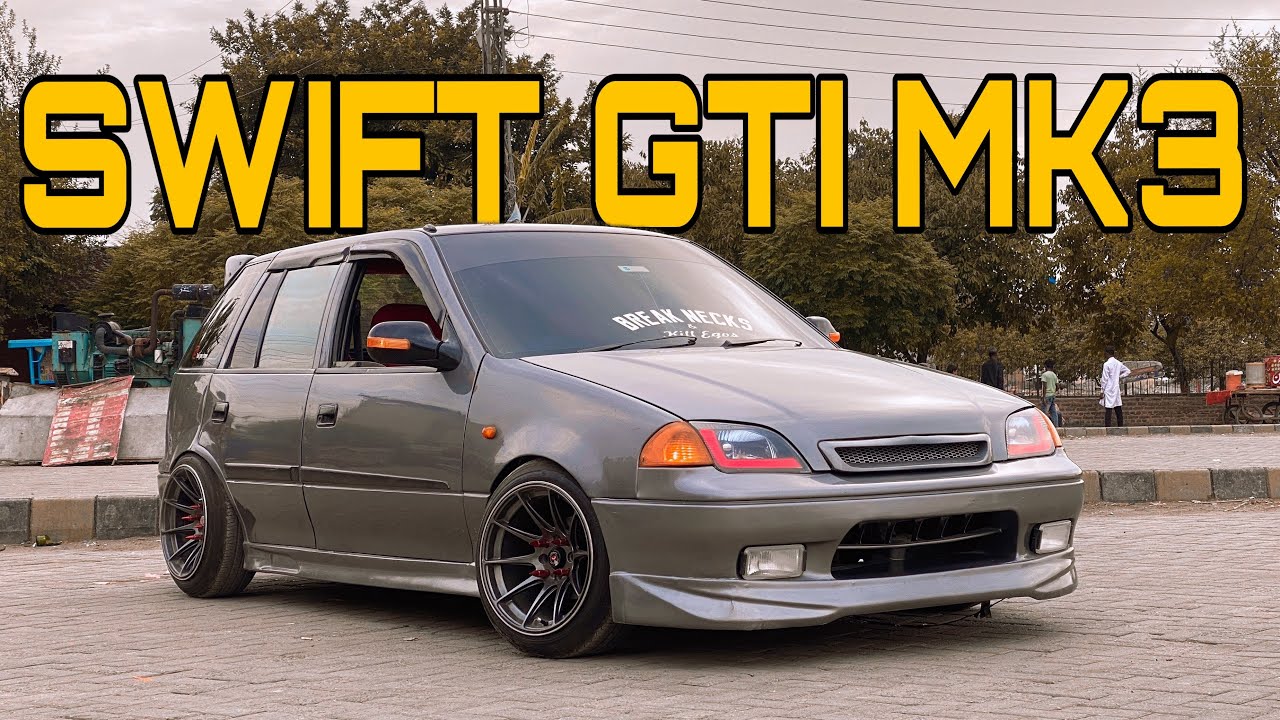Suzuki cultus converted into swift GTI mk3 completely modified owner review