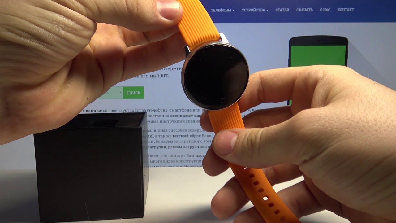 Распаковка и обзор смарт-часов Lenovo Blaze HW10H