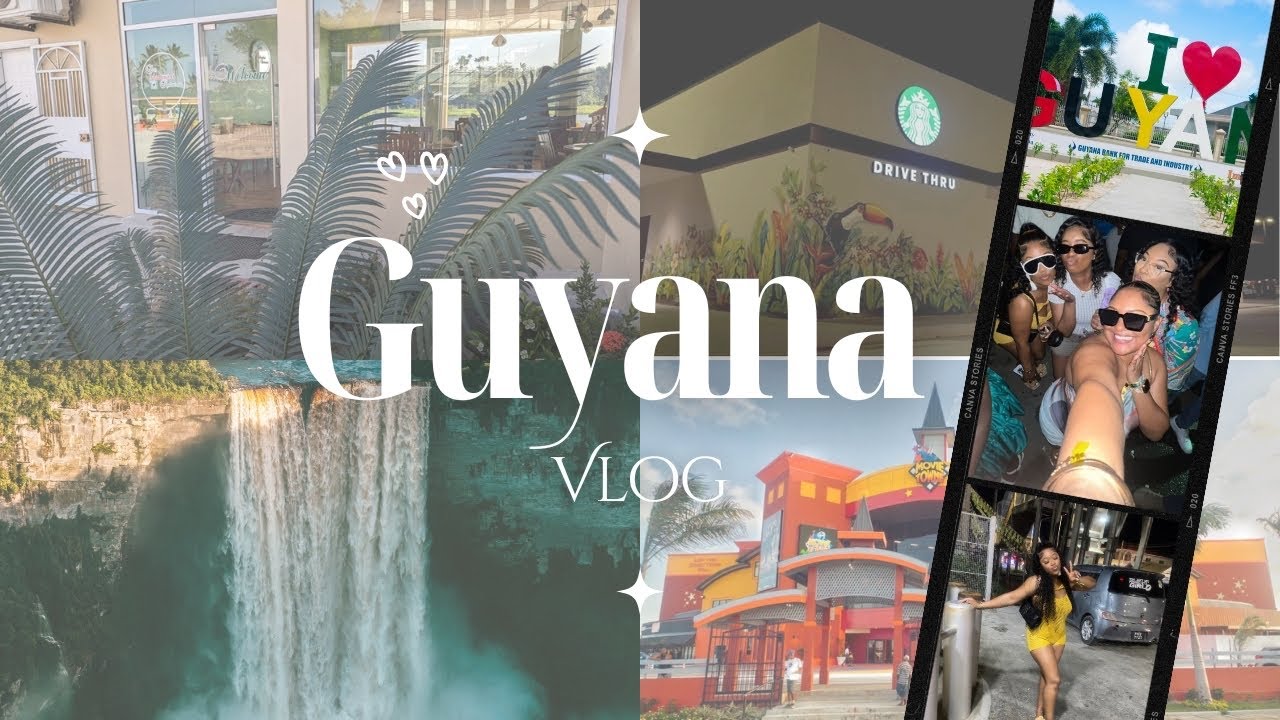 GUYANA TRAVEL VLOG | GIRLS TRIP | INDEPENDENCE WEEKEND - RESTAURANTS, CLUBS, ATTRACTIONS