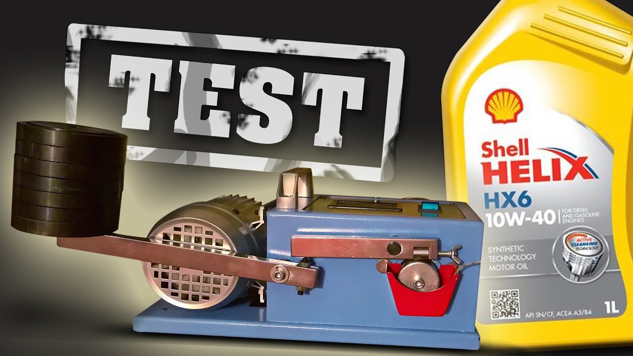 Тест моторного масла Shell Helix HX6 10W40 Piotr Tester