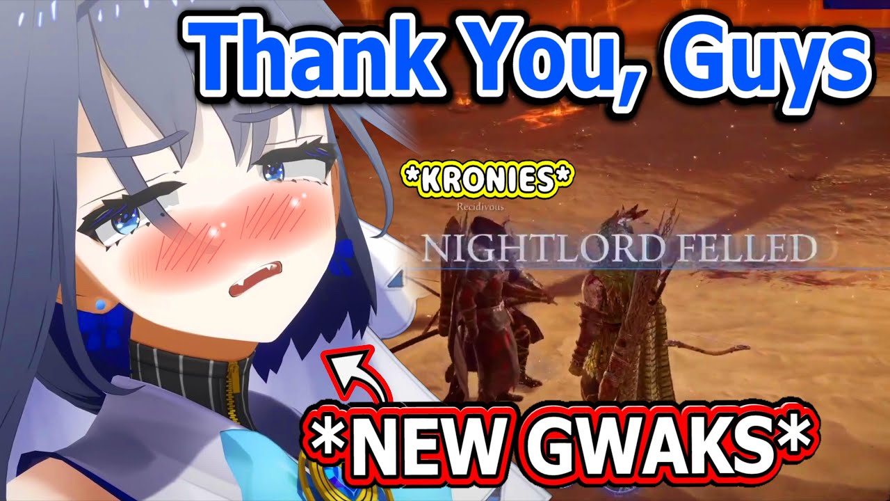 Kronii Witnessed How AMAZING her Viewers are as Gamers in Elden Ring...