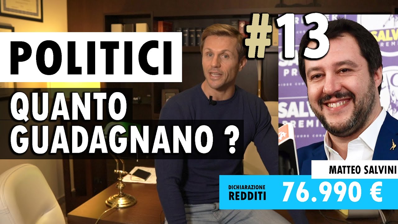 Quanto guadagnano i politici italiani? | avv. Angelo Greco