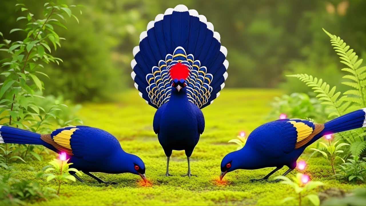 Tranquil Forest Ambience | Nature Sounds and Gentle Birds Singing for Stress Relief