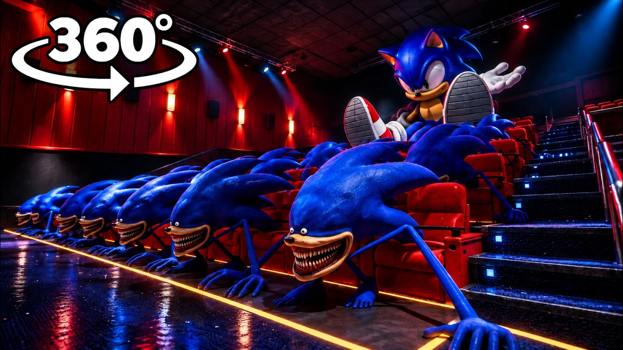 VERITY & SONIC Take Over the School! | 360&deg; VR Horror 4K